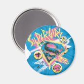Supergirl Rocks Magnet (Vorderseite/Rückseite)