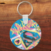 Supergirl Rocks Schlüsselanhänger (Vorderseite)