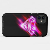 Supergirl Rosa Case-Mate iPhone Hülle (Rückseite (Horizontal))