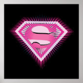 Supergirl Rosa Logo Poster (Vorne)