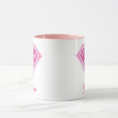 Supergirl Rosa Logo Tasse (Zentrum)
