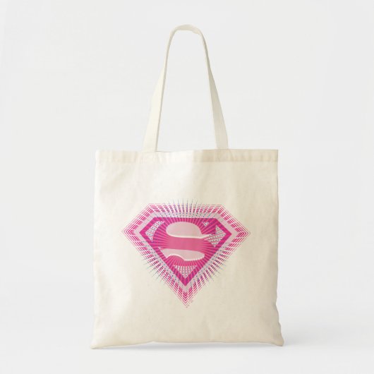 Supergirl Rosa Logo Tragetasche (Vorne)