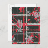 Supergirl Roses Postkarte (Vorne/Hinten)