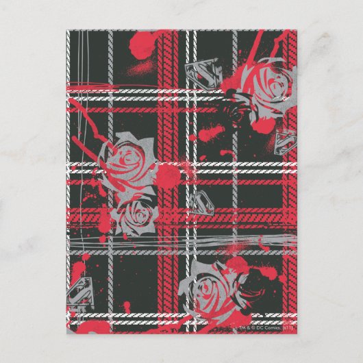 Supergirl Roses Postkarte (Vorderseite)
