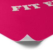 Supergirl S-Schild "Fit for a Queen" Poster (Ecke)