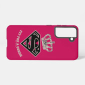 Supergirl S-Schild "Fit for a Queen" Samsung Galaxy Hülle (Rückseite (Horizontal))