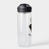 Supergirl S-Schild "Fit for a Queen" Trinkflasche (Vorderseite)