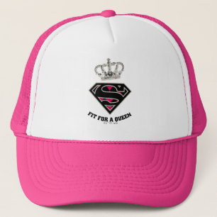 Supergirl S-Schild "Fit for a Queen" Truckerkappe