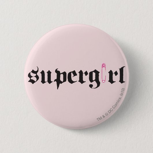 Supergirl Safety Button Letter (Vorderseite)