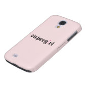 Supergirl Safety Button Letter Case-Mate Samsung Galaxy Hülle (unten)