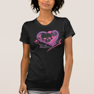 Supergirl Schädel und Blitz T-Shirt