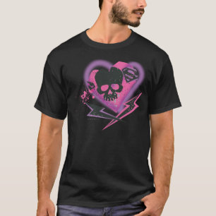 Supergirl Schädel und Blitz T-Shirt
