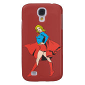 Supergirl schlägt eine Pose Case-Mate Samsung Galaxy Hülle (Rückseite)