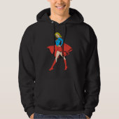 Supergirl schlägt eine Pose Hoodie (Vorderseite)