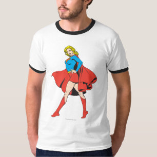Supergirl schlägt eine Pose T-Shirt