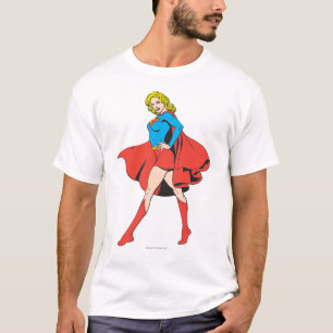 Supergirl schlägt eine Pose T-Shirt