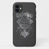Supergirl Silver Logo Case-Mate iPhone Hülle (Rückseite)