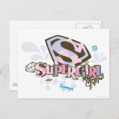 Supergirl So fabelhaft 1 Postkarte (Vorne/Hinten)