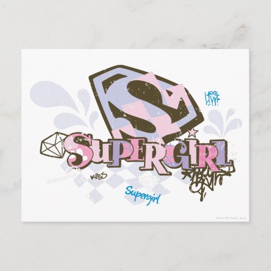 Supergirl So fabelhaft 1 Postkarte (Vorderseite)