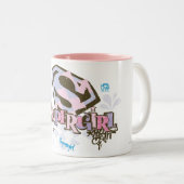 Supergirl So Fabulous 1 Zweifarbige Tasse (VorderseiteRechts)