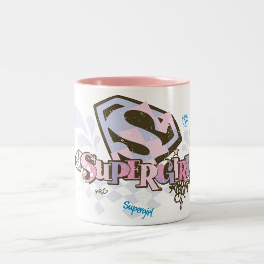 Supergirl So Fabulous 1 Zweifarbige Tasse (Mittel)