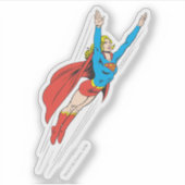 Supergirl Soars High Aufkleber (Vorderseite)