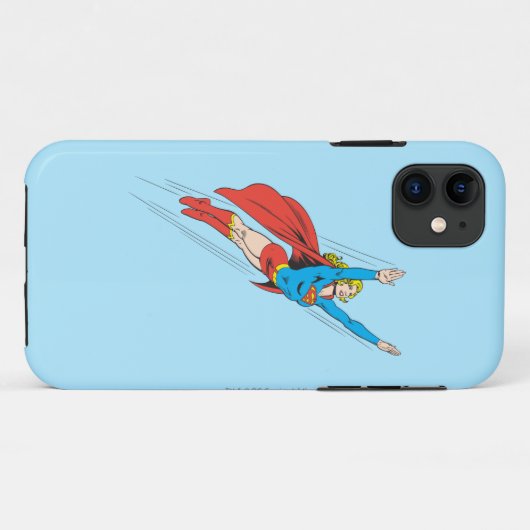 Supergirl Soars High Case-Mate iPhone Hülle (Rückseite (Horizontal))
