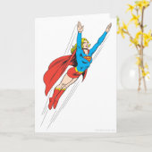 Supergirl Soars High Karte (Gelbe Blume)