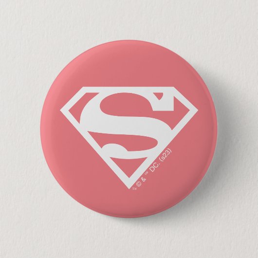 Supergirl Solid S-Shield Button (Vorderseite)