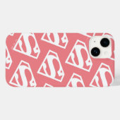 Supergirl Solid S-Shield Case-Mate iPhone Hülle (Rückseite (Horizontal))