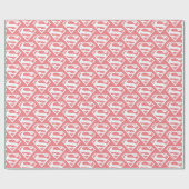 Supergirl Solid S-Shield Geschenkpapier (Flach)