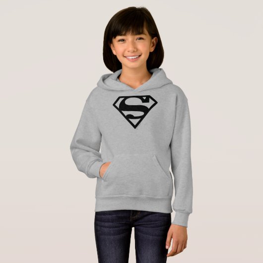 Supergirl Solid S-Shield Hoodie (Vorne ganz)