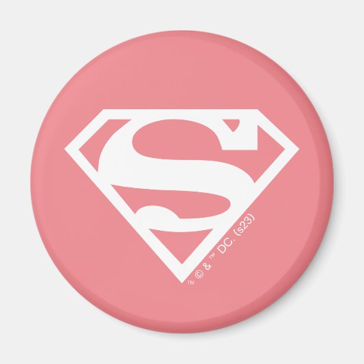 Supergirl Solid S-Shield Magnet (Vorne)