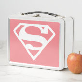 Supergirl Solid S-Shield Metall Brotdose (Beispiel)