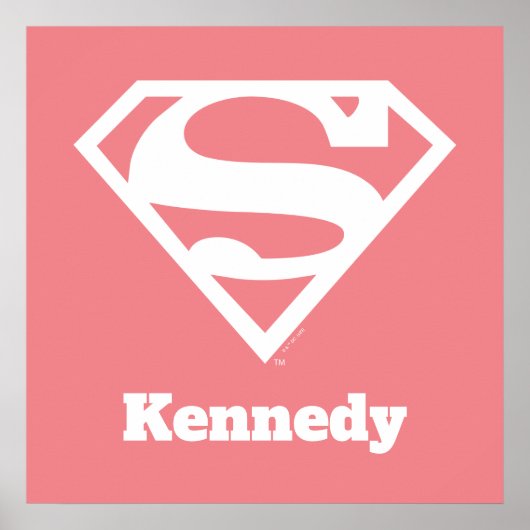 Supergirl Solid S-Shield Poster (Vorne)