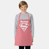 Supergirl Solid S-Shield Schürze (Getragen)