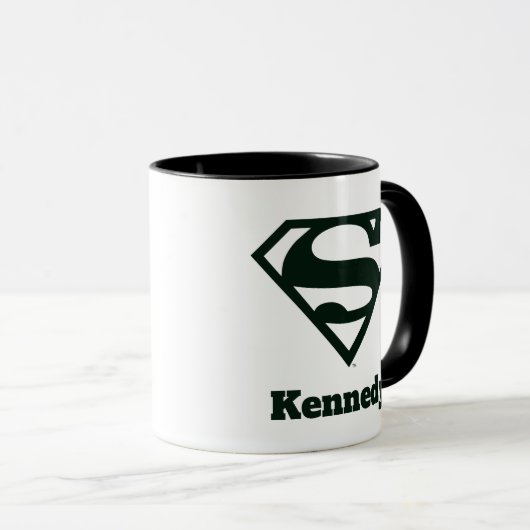 Supergirl Solid S-Shield Tasse (VorderseiteRechts)