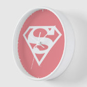 Supergirl Solid S-Shield Uhr (Winkel)