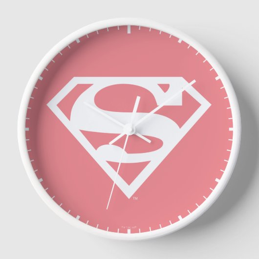 Supergirl Solid S-Shield Uhr (Vorderseite)