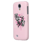 Supergirl Spills and Scribbles Collage Case-Mate Samsung Galaxy Hülle (Rückseite Links)