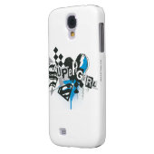 Supergirl Spills und Spritzer Case-Mate Samsung Galaxy Hülle (Rückseite Links)