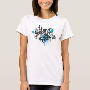 Supergirl Spills und Spritzer T-Shirt