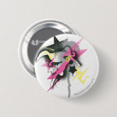 Supergirl Spray Paint Button (Vorne & Hinten)