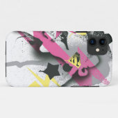 Supergirl Spray Paint Case-Mate iPhone Hülle (Rückseite (Horizontal))