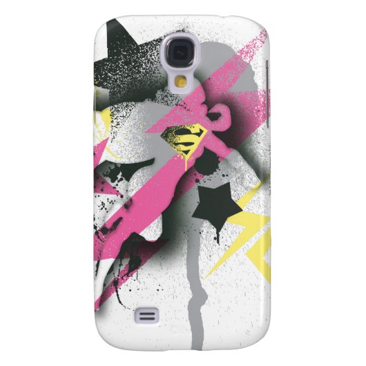 Supergirl Spray Paint Case-Mate Samsung Galaxy Hülle (Rückseite)