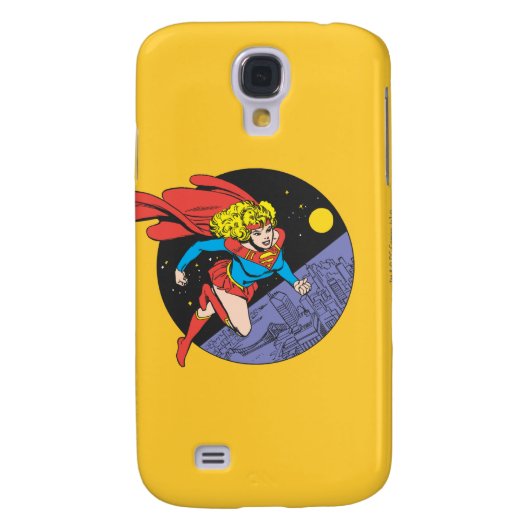 Supergirl springt im Weltraum Case-Mate Samsung Galaxy Hülle (Rückseite)