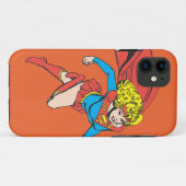 Supergirl springt rechts Case-Mate iPhone hülle (Rückseite (Horizontal))