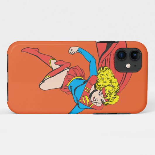 Supergirl springt rechts Case-Mate iPhone hülle (Rückseite (Horizontal))