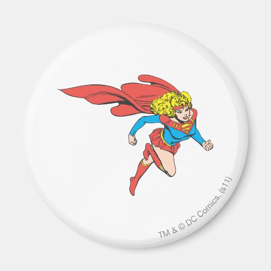 Supergirl springt rechts magnet (Vorne)