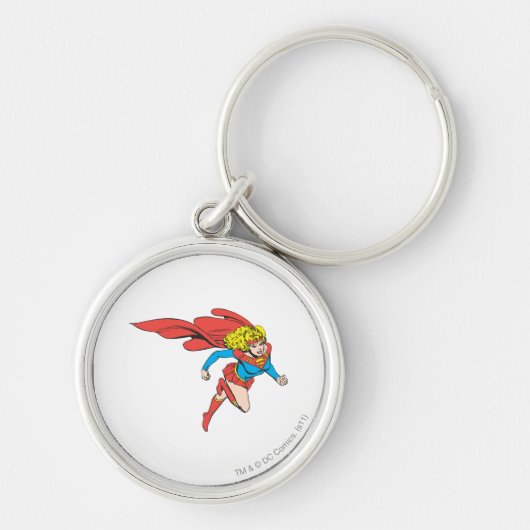 Supergirl springt rechts schlüsselanhänger (Vorne)